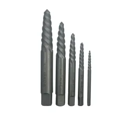 SCREW EXTRACTOR SET - SCREW TYPE - 5PC