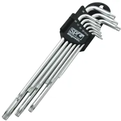 MAGNETIC KEY SET - TORX CHROME - 9PC