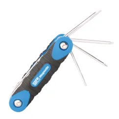 FOLDING MAGNETIC KEY SET - TORX - 7 KEYS
