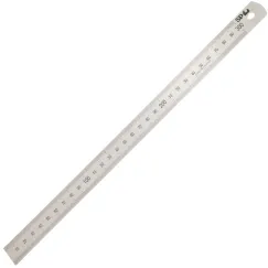 STAINLESS STEEL RULERS - METRIC/SAE - INDIVIDUAL - 150MM/6