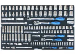 FOAM TRAY - METRIC/SAE - 122PC - SOCKETS & ACCESSORIES INCLUDED