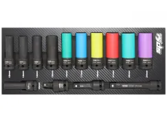 FOAM TRAY - TECH SERIES METRIC ONLY - 14PC - SOCKETS INCLUDED