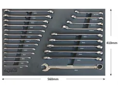 FOAM TRAY - METRIC ONLY - 23PC - SPANNERS INCLUDED