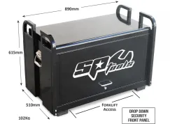 Field Service Tool Kit - 413pc - Metric/SAE - Black - Plus Bonus EVA Storage Trays