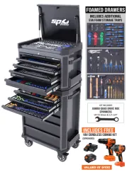 Tech Series Tool Kit - 552pc - Metric/SAE - Diamond Black BONUS EVAS