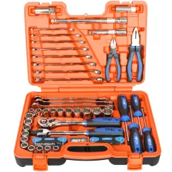 TOOL KIT IN X-CASE - 1/2\"DR - 60PC METRIC/SAE