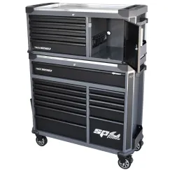 Tech Series Tool Kit With Power Tool Cupboard - 346pc - Metric/SAE - Diamond Black BONUS EVAS