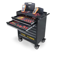 VDE Electic Vehicle Service Module - 7 Drawer Black/Black Roll Cab