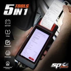 MULTI-FUNCTION SMART TOOL WITH WIFI & BUILT-IN PRINTER - 5 TOOLS IN 1