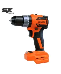 18V 10MM (3/8\") Brushless 2 Speed Hammer Drill Driver Kit - Skin Only - SX Drive
