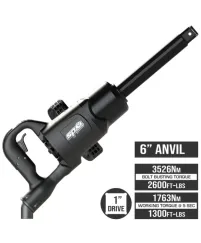1\" DR Air Impact Wrench - 6\" Anvil - 3526NM
