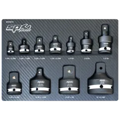 IMPACT SOCKET ACC ADAPTERS AND UNI JOINTS - 11PC