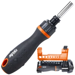 Ratchet Driver Socket & Bit Set - 25 PC
