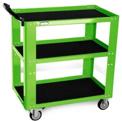 Professional Service Trolley - 3 Shelf - Green