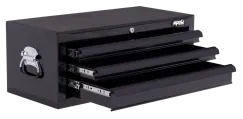 Custom Series Intermediate Tool Box - 3 Drawer - Black/Black