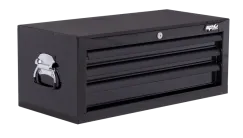 Custom Series Intermediate Tool Box - 3 Drawer - Black/Black