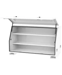 Truck Box - Off Road Series - Heavy Duty - 2 Shelf - 1350mm Wide - White