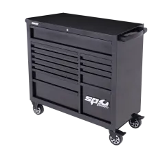 Sumo Series Roll Cab - 13 Drawer - Black/Black Handles