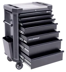 Tech Series Roller Cabinet - 7 Drawer - Diamond Black