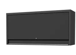 73\" USA SUMO SERIES WIDE POWER TOP HUTCH - SHELF, PEGBOARD, LIGHT - BLACK/CHROME