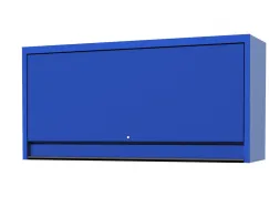 73\" USA SUMO SERIES WIDE POWER TOP HUTCH - SHELF, PEGBOARD, LIGHT - BLUE/BLACK