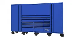 128\" USA SUMO SERIES COMPLETE WORKSTATION - BLUE/BLACK