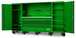 128\" USA SUMO SERIES COMPLETE WORKSTATION - GREEN/BLACK
