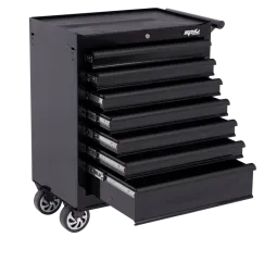 Custom Series Roller Cabinet BLK/BLK - 344PC Metric/SAE - BONUS EVAS