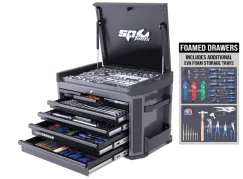 Tech Series Tool Kit - 341pc - Metric/SAE - Diamond Black - BONUS EVAS