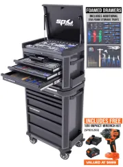 Tech Series Tool Kit - 323pc Metric/SAE - Diamond Black BONUS EVAS (NZ KIT)