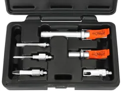 Grease Gun Quick-Release Coupler & Accessory Kit - 6pc