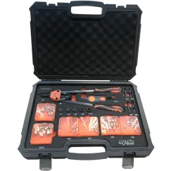 NUT RIVETER SET - LEVER TYPE - 74PC