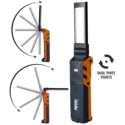 Work Light/Torch - COB LED - Slimline 270Deg Dual Fold