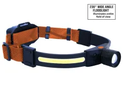 Headlamp - Dual Light COB LED - With Spot Light