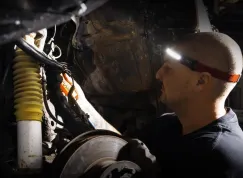 Headlamp - Dual Light COB LED - Slimline - Motion Sense On/Off