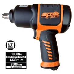 1/2\"DR Impact Wrench - Bolt Busting Torque: 1,800Nm | 1,330ft-lbs