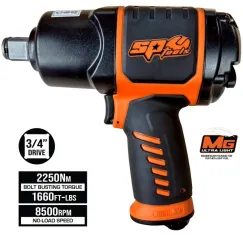 3/4\"DR Impact Wrench - Bolt Busting Torque: 2,250Nm | 1,660ft-lbs