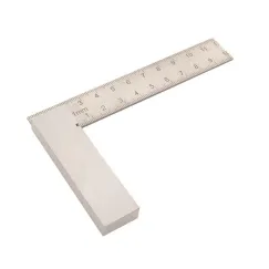 ENGINEERING SQUARE - GRADUATED METRIC & IMPERIAL 100MM