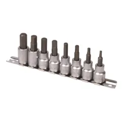 Hex Bit Socket Set - 8 piece