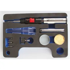BUTANE SOLDERING IRON KIT - 9 PIECE