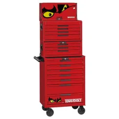Teng 1034pc Pro35™ 26in Stack Tool Kit - Red