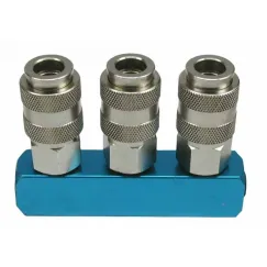 Puma 1/4\'\' 3 Way Quick Coupler