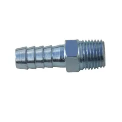 1/4M Hose Barb Male, BSP Thread