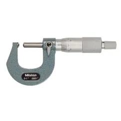 Mitutoyo Tube Micrometer 0-1\" Sph/Sph