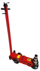 Wayco Hydraulic Air Jack 3-Stage 50-25-10 Ton x 150mm Min Height, 472mm Max Height