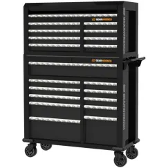 542 PIECE COMBINATION TOOL KIT + 43 INCH CHEST + 43 INCH TROLLEY