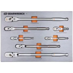 7PC 120XP RATCHET HANDLE SET IN EVA TRAY