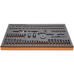 77PC TAP AND DIE SET IN EVA TRAY