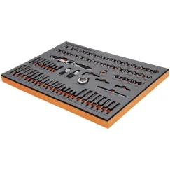 77PC TAP AND DIE SET IN EVA TRAY