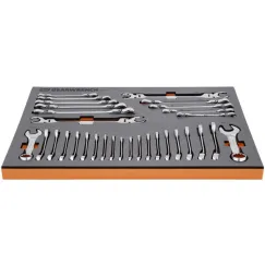 31PC STUBBY FLEX FLARE NUT WRENCH SET IN EVA TRAY
